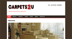 Desktop Screenshot of carpets2u.net