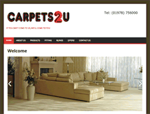 Tablet Screenshot of carpets2u.net